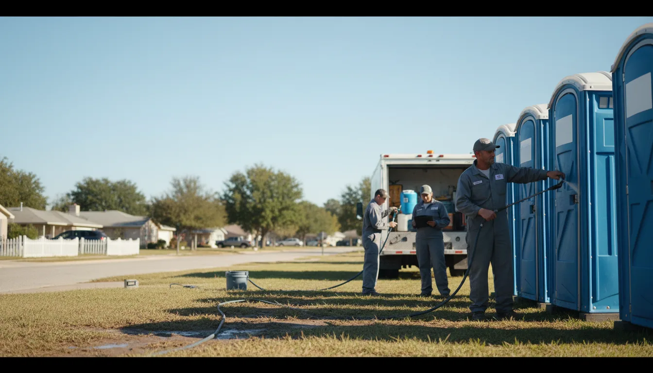 Long-Term Portable Toilet Rental in Winters, TX near me